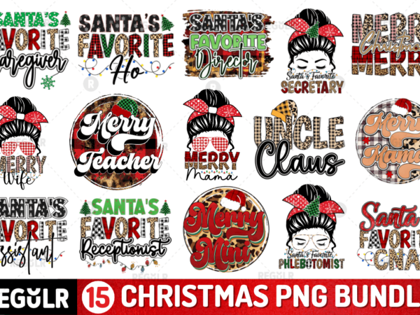 Christmas sublimation bundle t shirt vector file