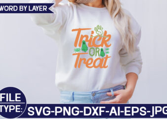 Trick or Treat SVG Cut File