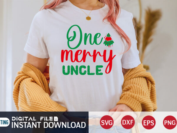 One merry uncle shirt, merry christmas, christmas svg, christmas t-shirt, christmas svg shirt print template, svg, merry christmas svg, christmas vector, christmas sublimation design, christmas cut file