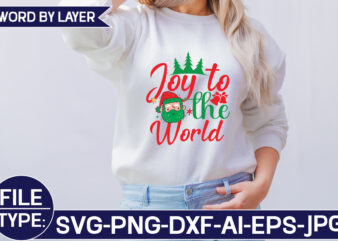 Joy to the World vector clipart