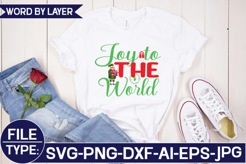 Joy to the World SVG Cut File