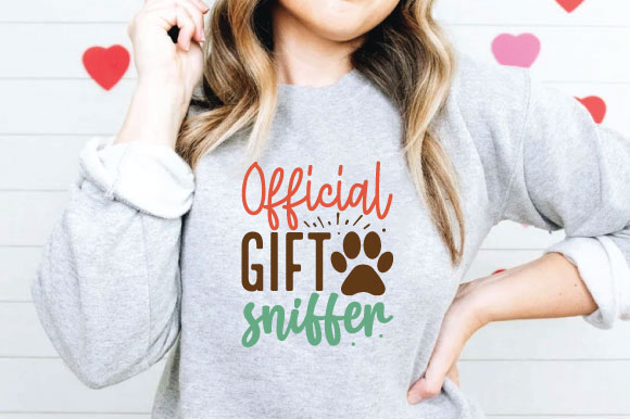 Official gift sniffer t shirt design