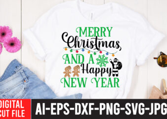 Merry Christmas And a Happy New Year T-Shirt Design , Christmas Coffee Drink Png, Christmas Sublimation Designs, Christmas png, Coffee Sublimation Png, Christmas Drink Design,Current Mood Png ,Christmas Baseball Png,