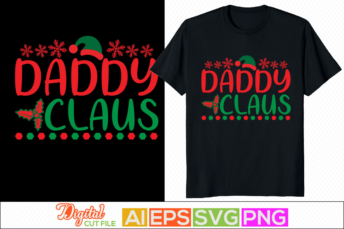 daddy claus, holiday - event father's day apparel, hat of santa claus ...