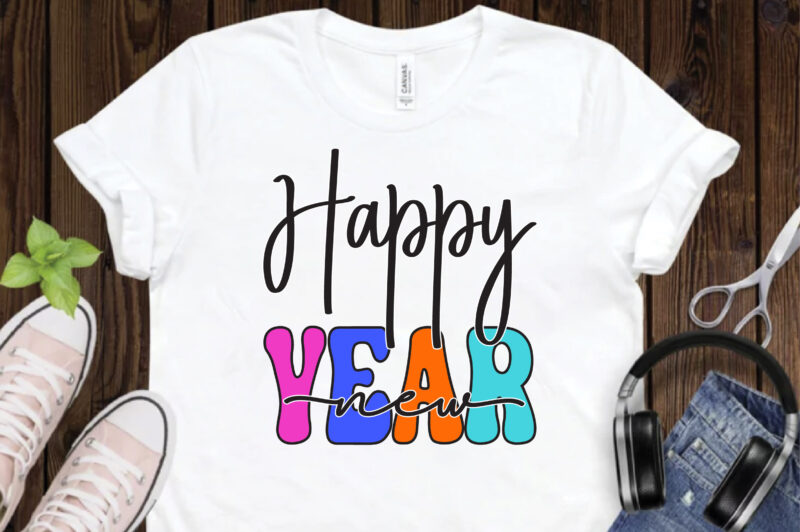 Happy New Year Sublimation