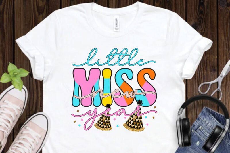 Little Miss New Year Sublimation