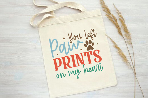 You left paw prints on my heart t shirt design