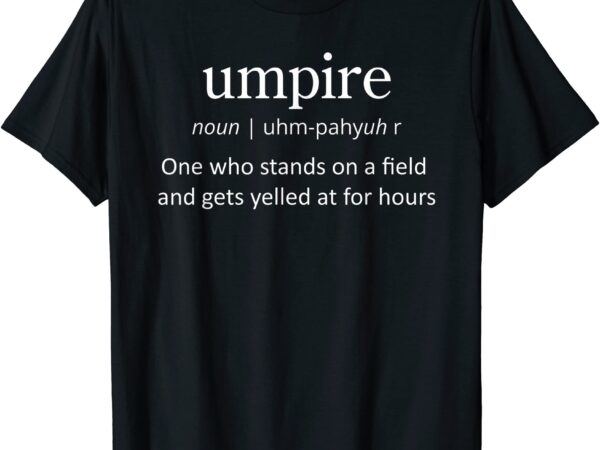 34umpire34 funny baseball football cricket sports t shirt men