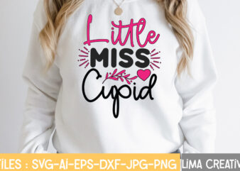 Little Miss Cupid T-shirt Design,Valentine svg bundle, Valentines day svg bundle, Love Svg, Valentine Bundle, Valentine svg, Valentine Quote svg Bundle, clipart, cricut Valentine svg bundle, Valentines day svg bundle,