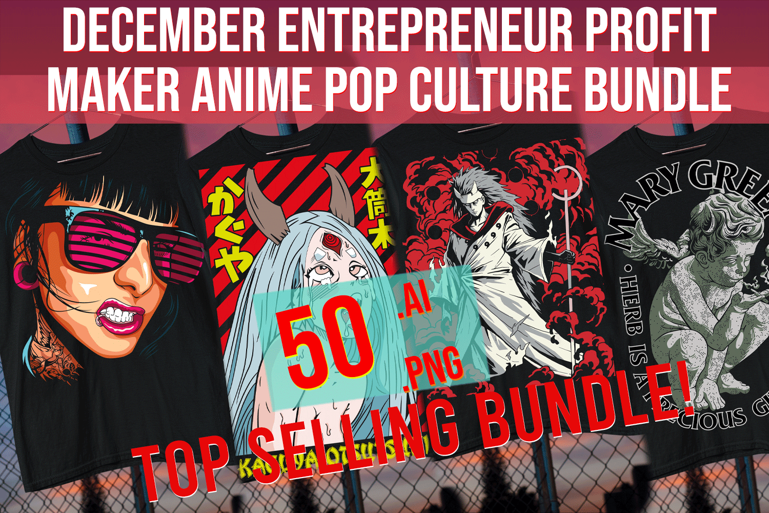 December Entrepreneur Profit Maker Anime Pop Culture Bundle - Buy t ...