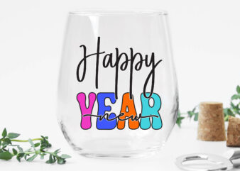 Happy New Year Sublimation