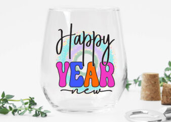 Happy New Year Sublimation