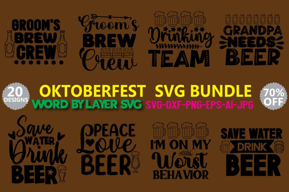 german beer drinking team svg design,cut file - Buy t-shirt designs