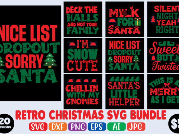 Retro christmas svg bundle, christmas retro svg, christmas svg, png, christmas shirt svg, merry christmas svg, svg cricut, png sublimation,retro christmas svg bundle, christmas shirt, santa clause svg, christmas png t shirt design online