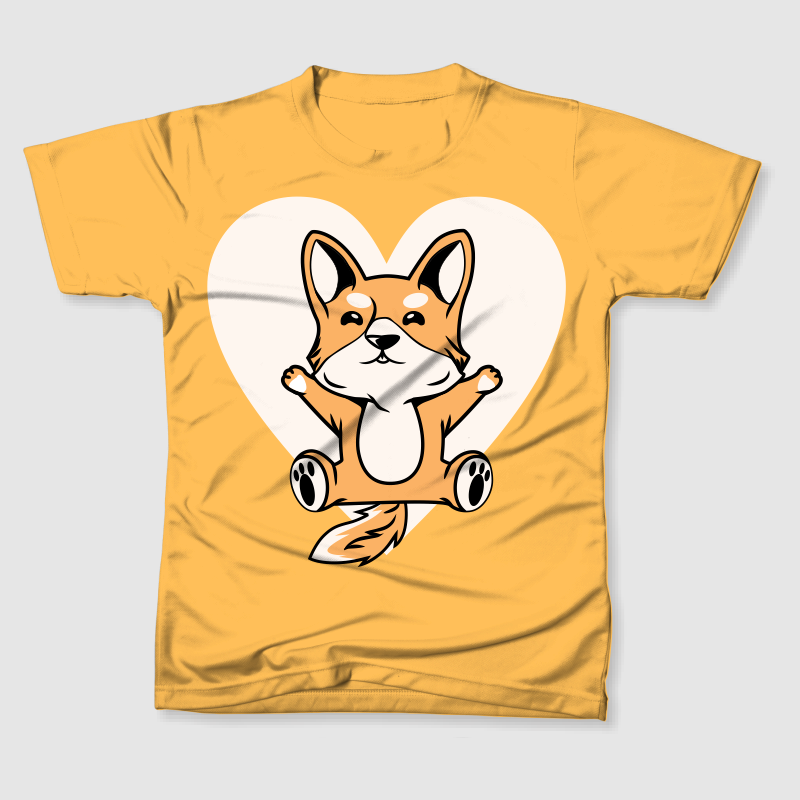 BABY WOLF CARTOON - Buy t-shirt designs