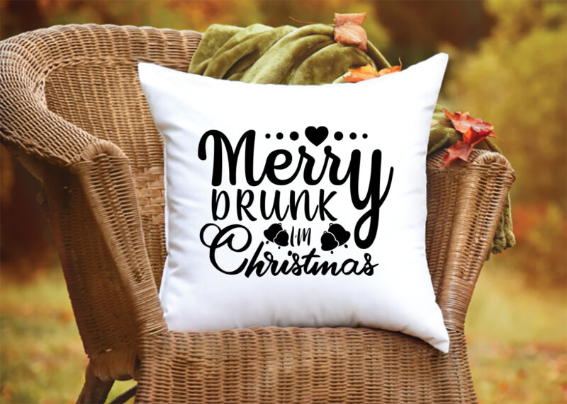 Merry drunk i’m christmas svg t-shirt