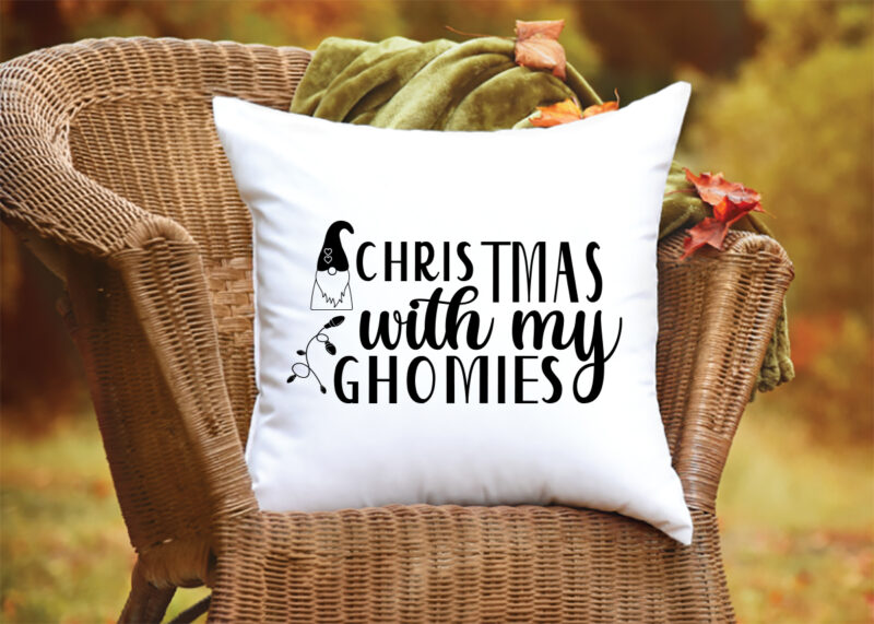 Christmas with my gnomies svg t -shirt