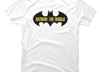 Batman The World Germany Logo - Buy t-shirt designs