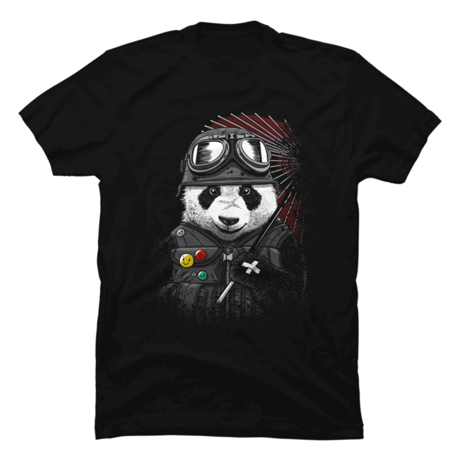 Bear Soldier Panda Buy T Shirt Designs 
