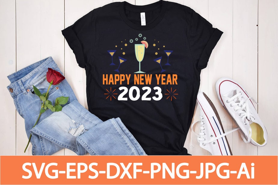 merry christmas & happy new year 2023 t shirt