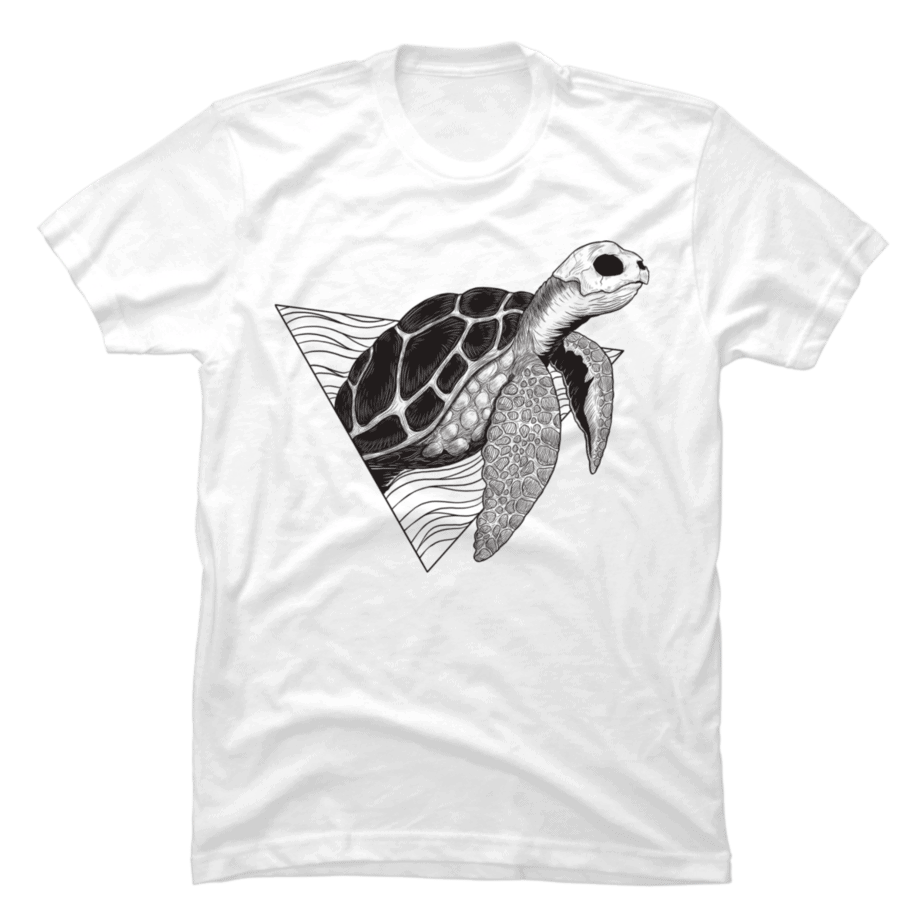 Bone Masked Sea Turtle - Buy t-shirt designs