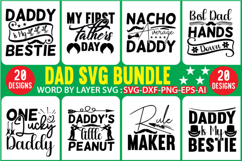 Dad T-shirt Mega Bundle, Mega Bundle, dad Mega Bundle, Father's Day SVG, Dad SVG, Daddy, Best Dad, Whiskey Label, Happy Fathers Day, Sublimation, Cut File Cricut, Silhouette, Cameo,dad svg, fathers