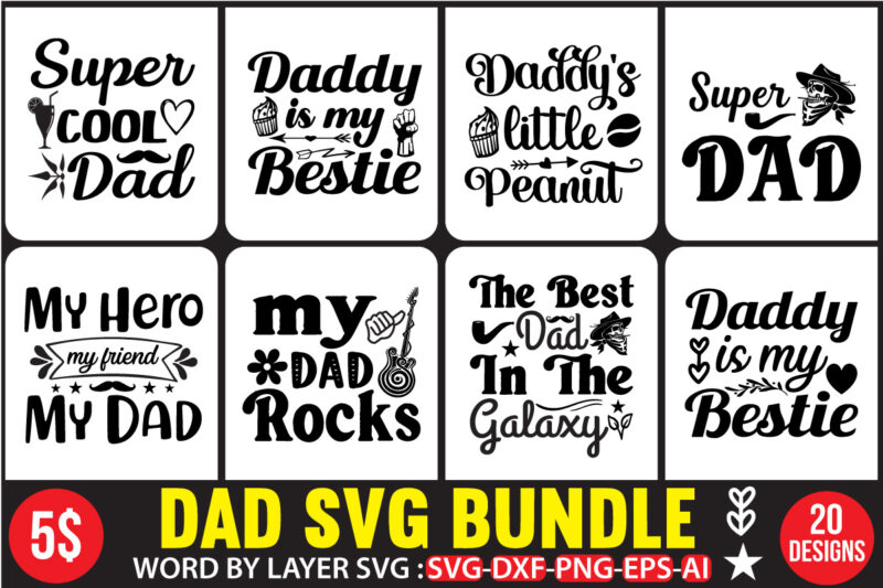 Dad T-shirt Mega Bundle, Mega Bundle, dad Mega Bundle, Father's Day SVG, Dad SVG, Daddy, Best Dad, Whiskey Label, Happy Fathers Day, Sublimation, Cut File Cricut, Silhouette, Cameo,dad svg, fathers