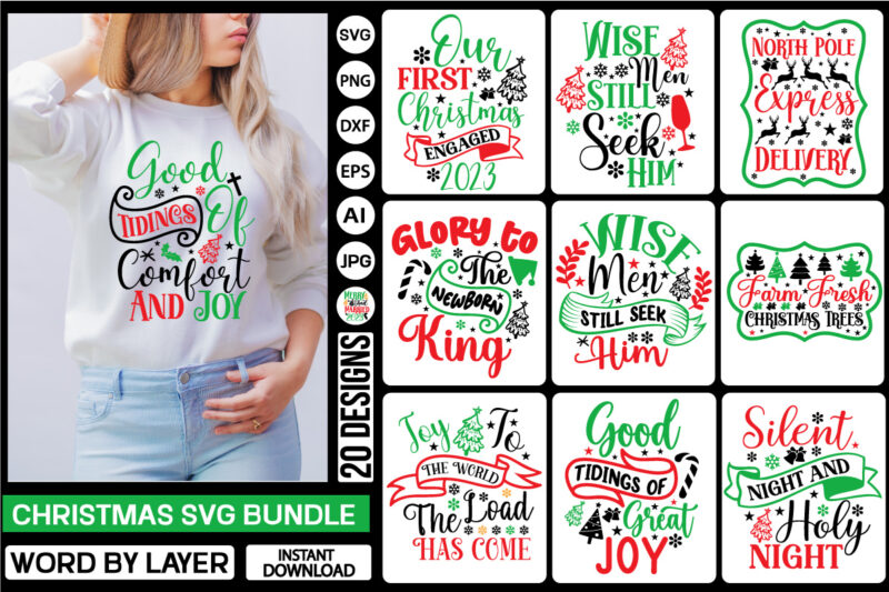 CHRISTMAS T-SHIRT MEGA BUNDLE Christmas SVG Bundle, Christmas SVG, Merry Christmas SVG, Christmas Ornaments svg, Winter svg, Santa svg, Funny Christmas Bundle svg Cricut,Christmas SVG Bundle, Christmas SVG, Merry Christmas