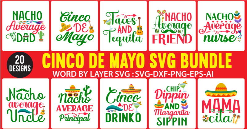 Cinco De Mayo T-shirt Mega Bundle, Mega Bundle, Cinco De Mayo Svg Mega Bundle, Svg Mega Bundle, Fiesta girl party SVG, Cinco de Mayo SVG, layered file for digital download