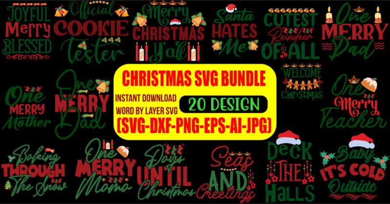 Christmas SVG Bundle