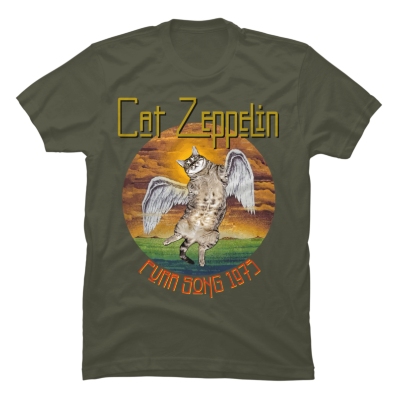 cat zeppelin shirt