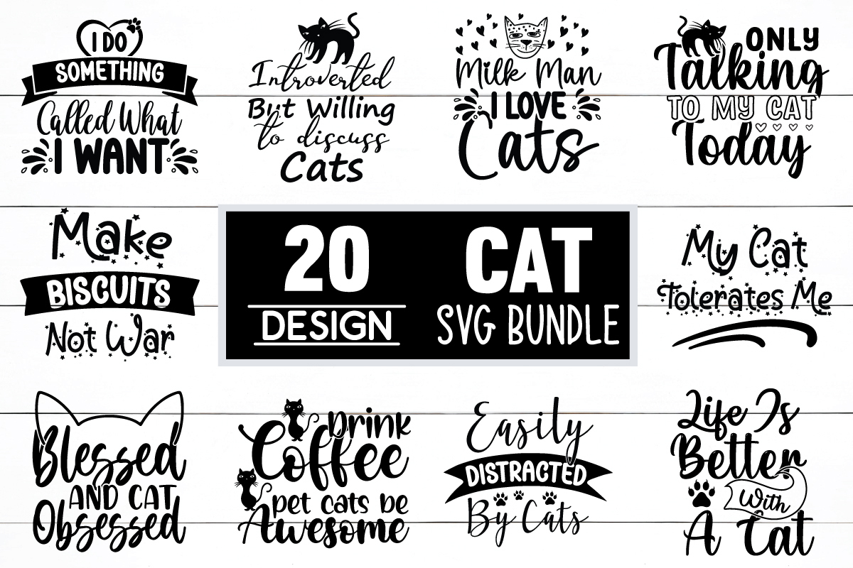 Cat Svg Bundle - Buy t-shirt designs