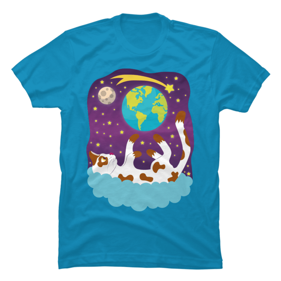 Cat in space - Buy t-shirt designs