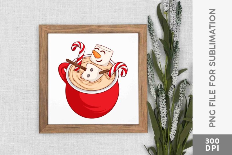 Christmas Hot Cocoa and Coffee Cup Sublimation Bundle