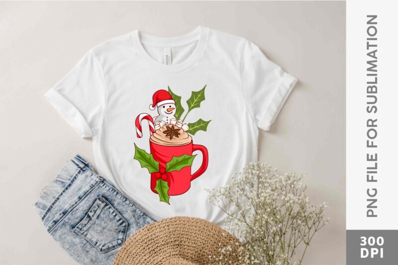 Christmas Hot Cocoa and Coffee Cup Sublimation Bundle