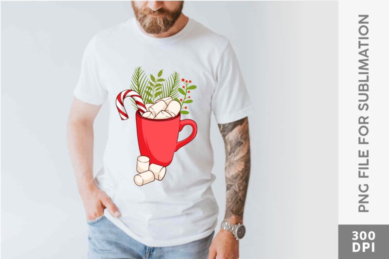 Christmas Hot Cocoa and Coffee Cup Sublimation Bundle