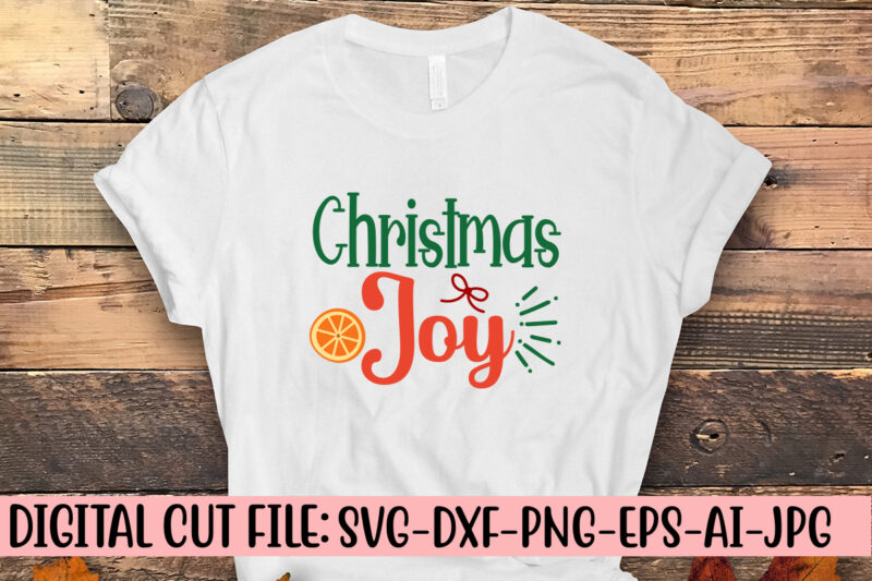 Christmas Joy SVG Cut File