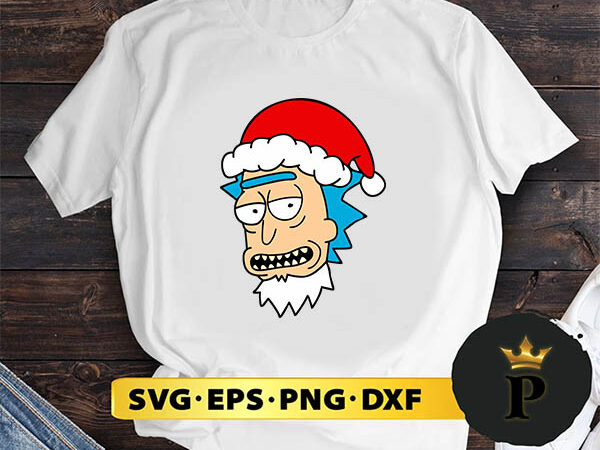 Christmas rick and morty svg, merry christmas svg, xmas svg digital download t shirt vector file