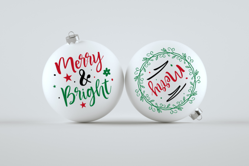 Christmas Round SVG Bundle