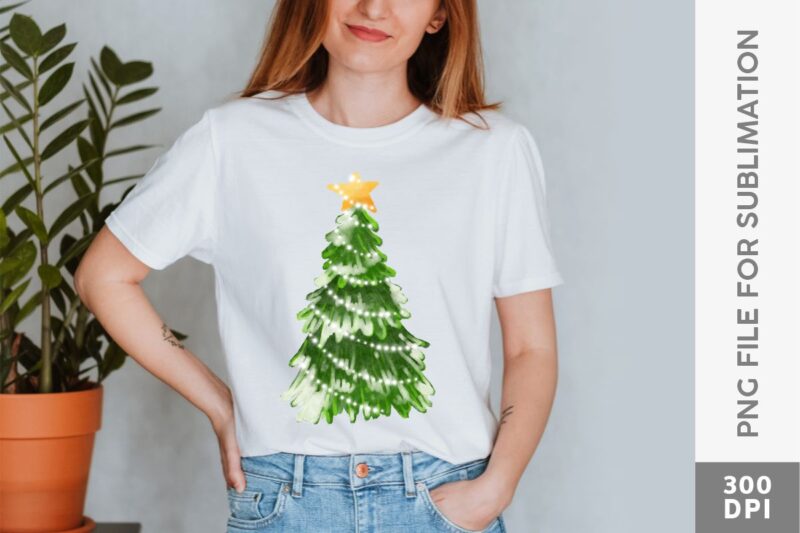 Christmas Trees PNG Clipart Sublimation, Christmas Elements