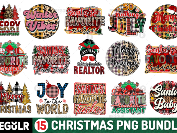 Christmas sublimation bundle t shirt vector file