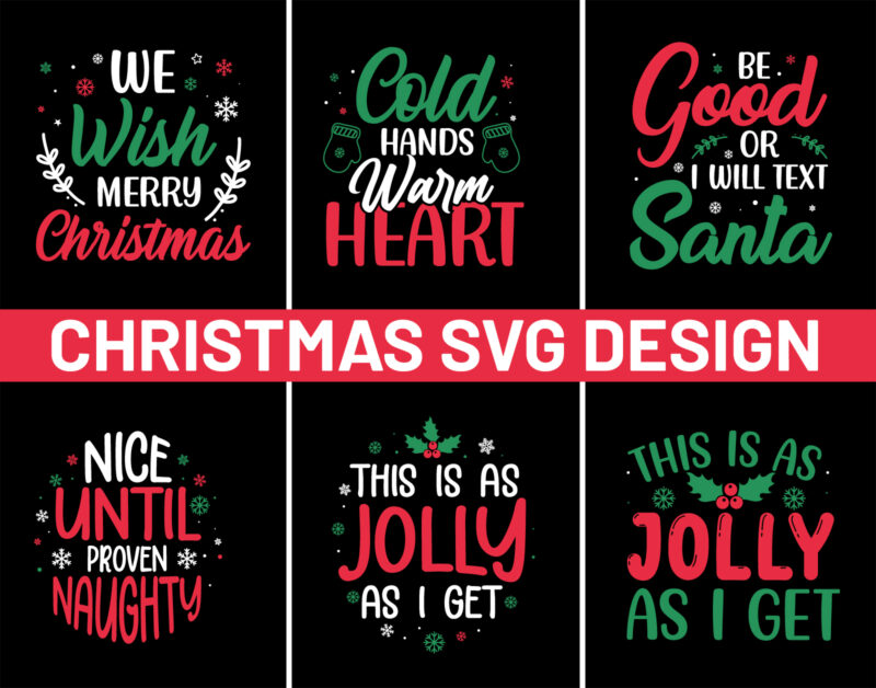 Christmas svg design