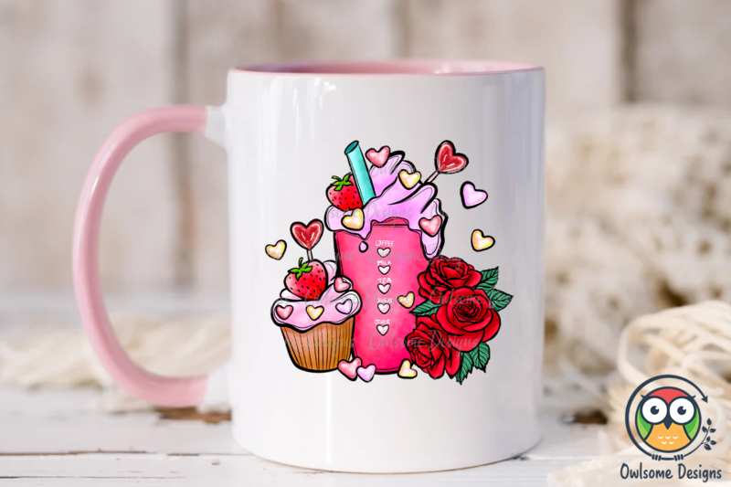 Coffee Love Valentine Sublimation