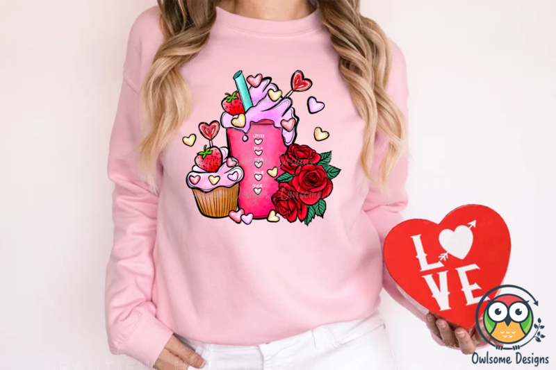 Coffee Love Valentine Sublimation