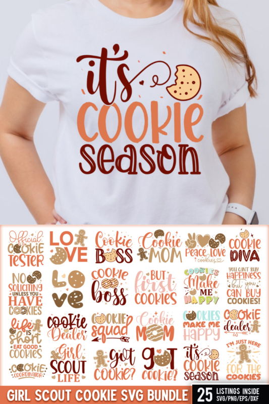 Girl Scout Cookie SVG Bundle