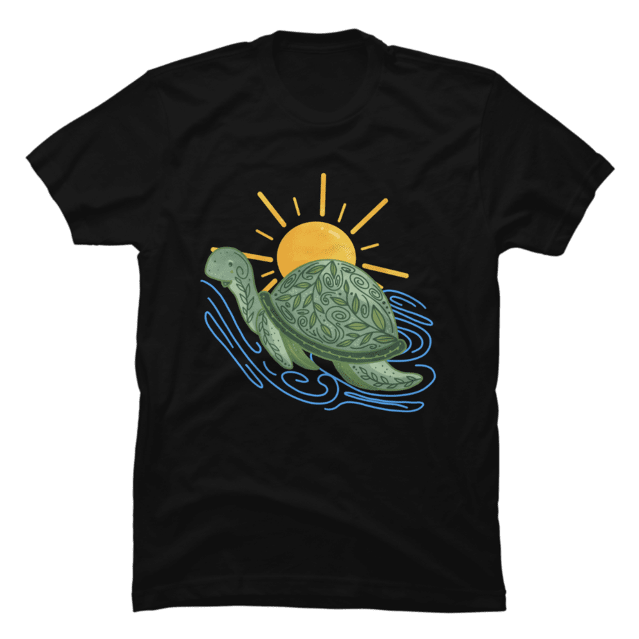 Cute Sea Turtle Swimming,Cute Sea Turtle Swimmingpresent tshirt - Buy t ...