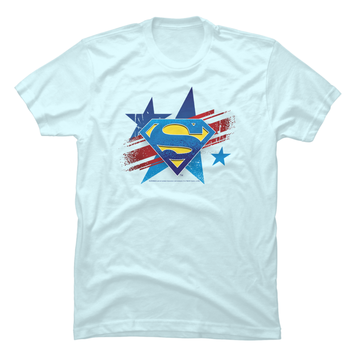 DC Comics Superman Stars And Stripes Logo - Buy t-shirt designs