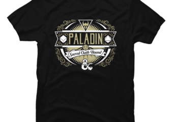 D D Paladin - Buy T-shirt Designs