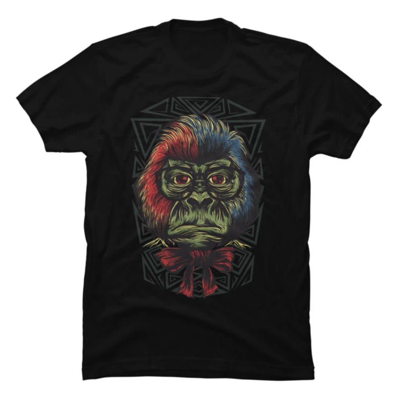 Dark King Kong Creative Pattern - Buy t-shirt designs