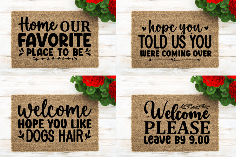 Doormat Svg Bundle